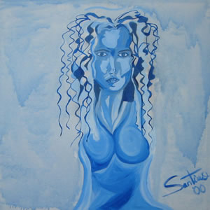The Prostitute, Santina Rico, Abstract Art